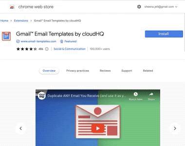 Free Embed  Videos in Gmail by cloudHQ