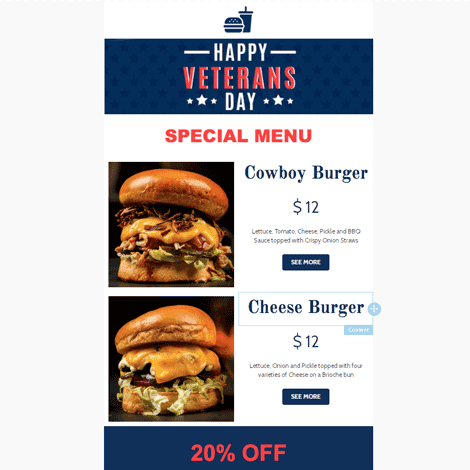 Veterans day discounts november 10